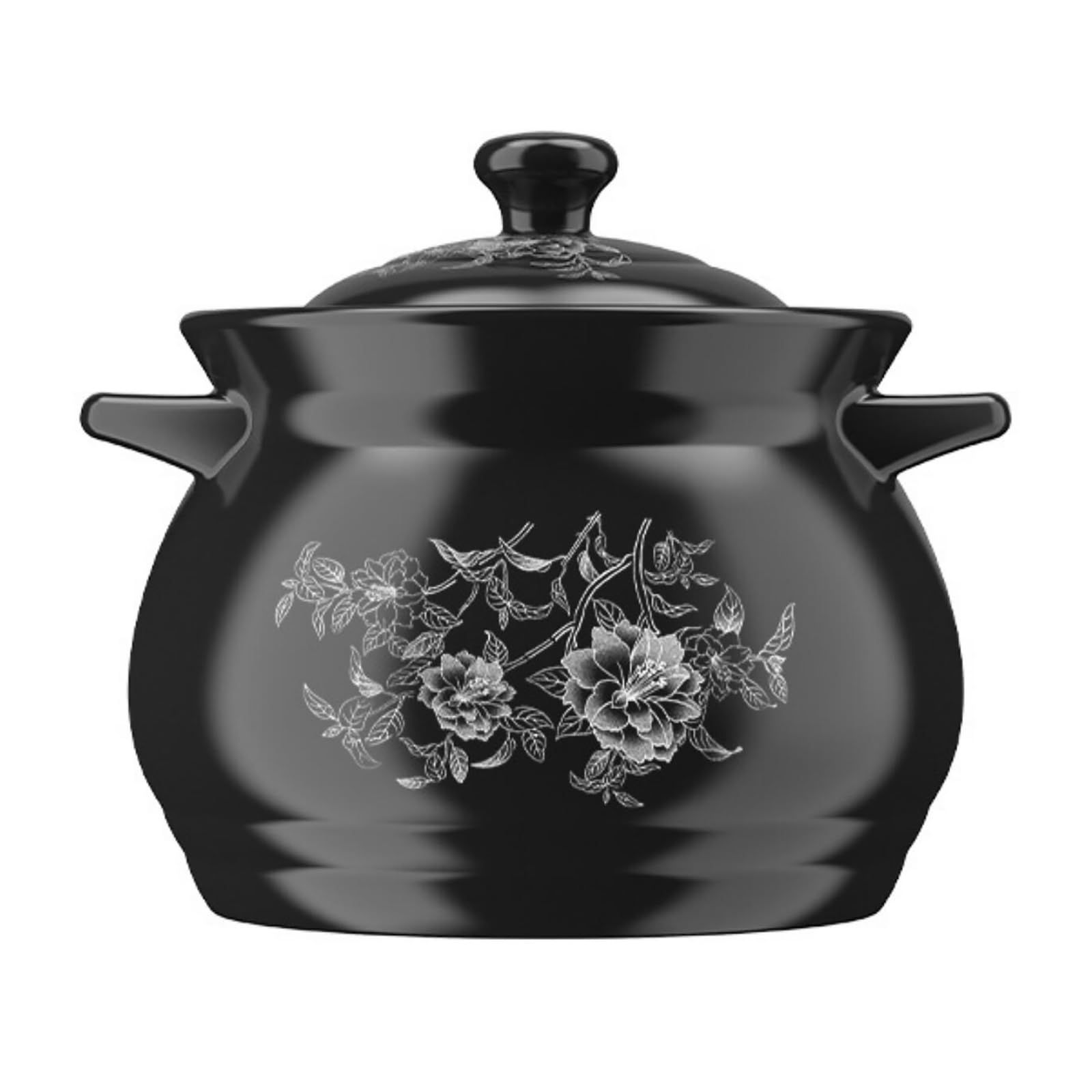 ZUNOXAZ Keramik Schmortopf 1600ml - Feuerfest Für Herd & Schongaren