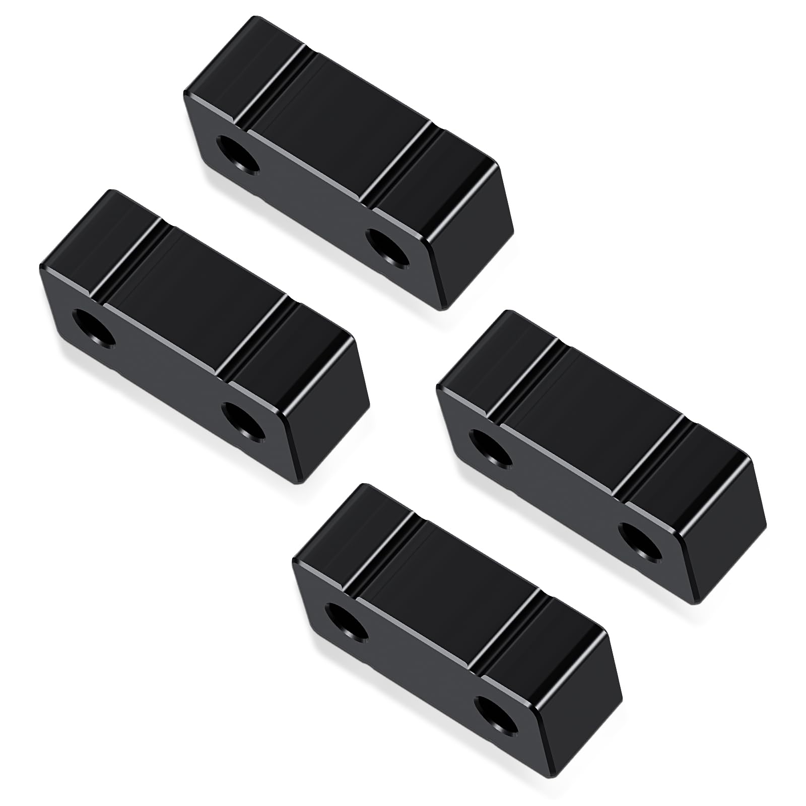 AXspeed Rear Axle Raising Pad Suspension Lift Spacer Metal Upgrade Parts for 1/14 Tamiya Tractor RC Truck - Image 2