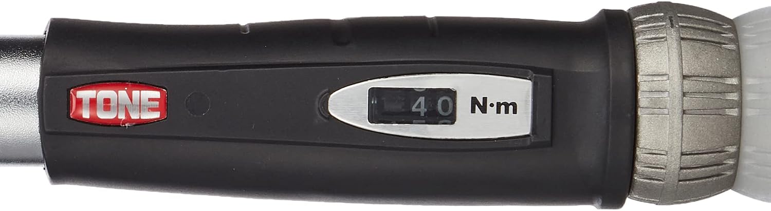 TONE Preset Torque Wrench (Direct Set, Replacement), T22D300 φ0.9 inches (22 mm), Black, 300 N·m