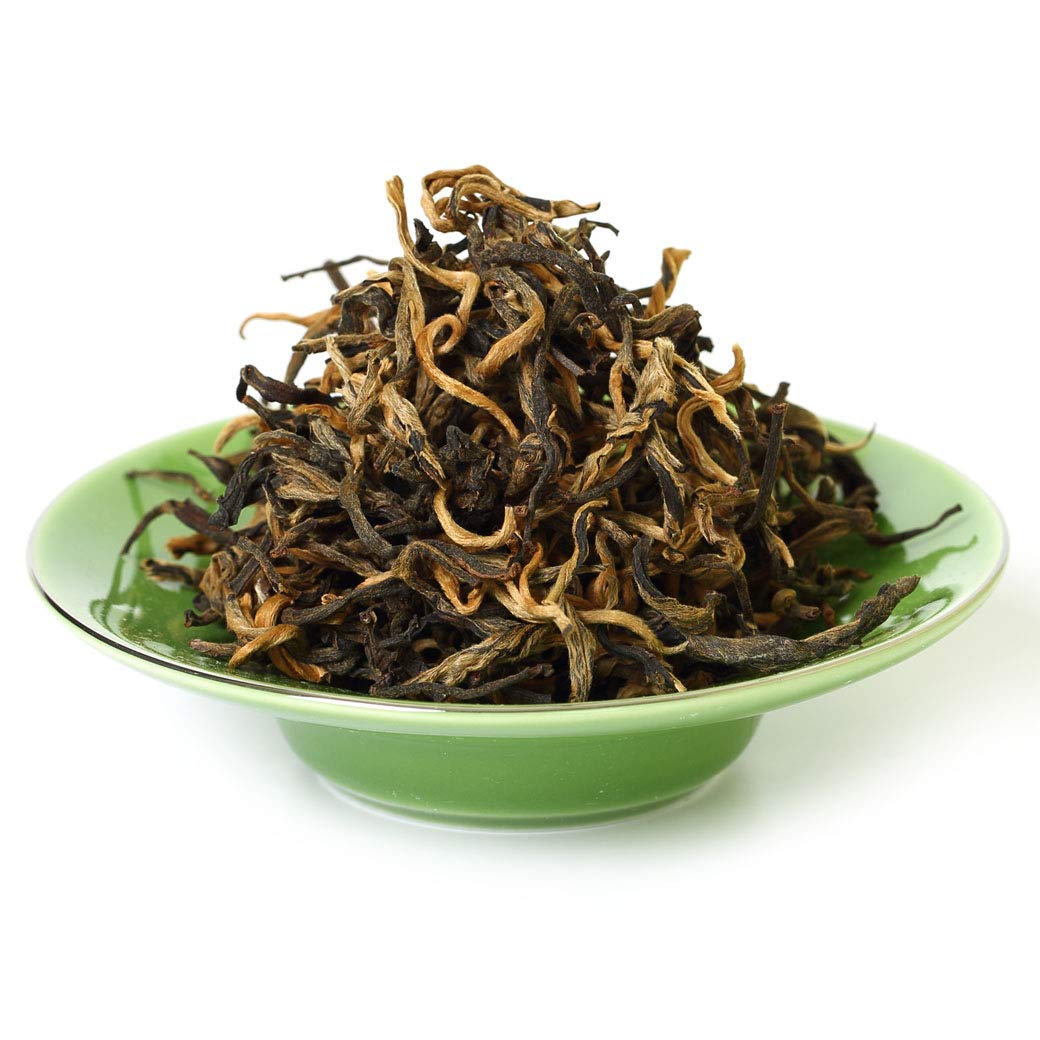 GOARTEA 100g / 3.5oz Premium Yunnan Black Tea - Fengqing Dian Hong Dianhong Loose Leaf Chinese Tea