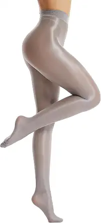 Frola Shaping Tights for Women 70D Shimmery Pantyhose for Dance Ballet Glitter Socks