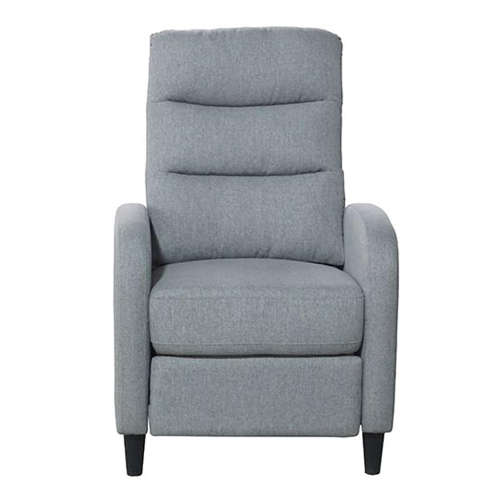DUÉRMETE ONLINE - Butaca Relax Luma Gris – Sillón Reclinable con Inclinación Ajustable, Diseño Moderno y Elegante, Máximo Confort para Salón