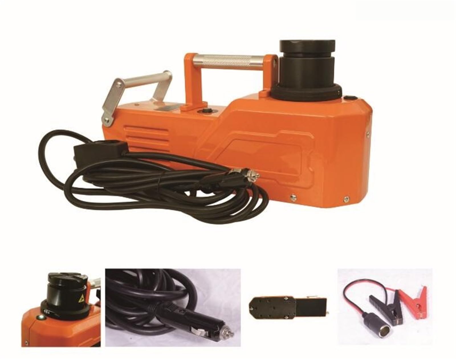 Cric idraulico, 12V 10Ton Car Electric Tire Lifting Car Jacks Idraulico Aria Gonfiabile Auto Pavimento Jack per la maggior parte di auto, camion e SUV