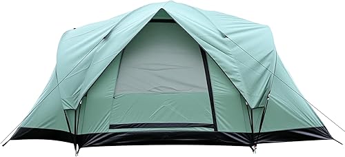 Miniatura 7 de Tienda de campaña grande, tienda familiar, 8-10 personas, 216.5 x 118.1 pulgadas, impermeable, techo de malla, 2 dormitorios y 1 sala de estar,