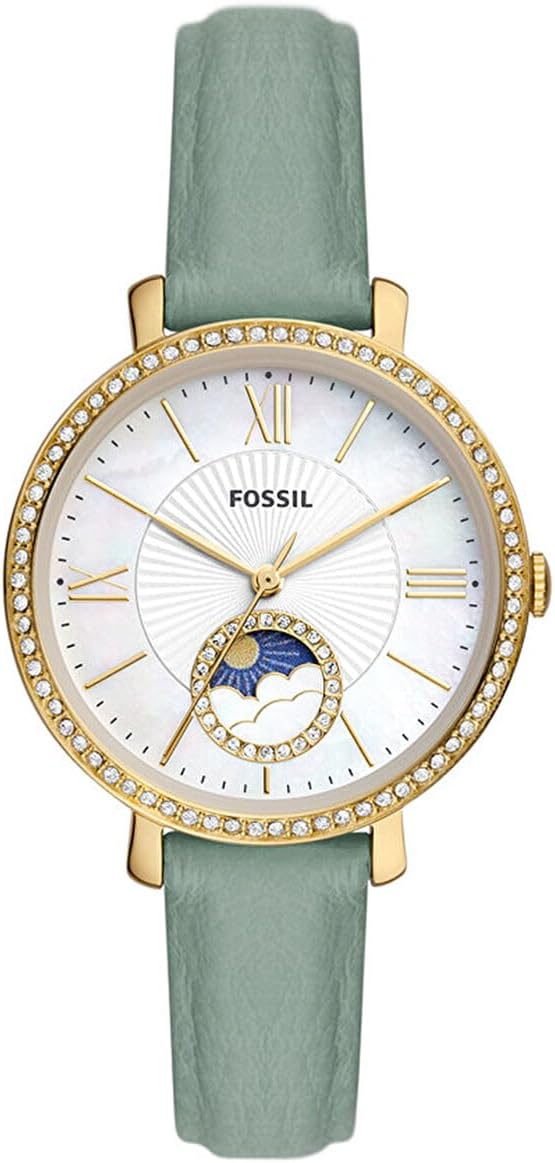 Fossil Women's Analogue Quartz Watch with Leather Strap ES5168 2026