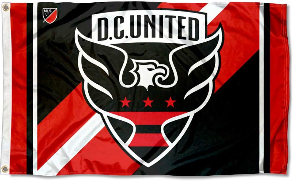 Washington DC United Grommet Banner Flag