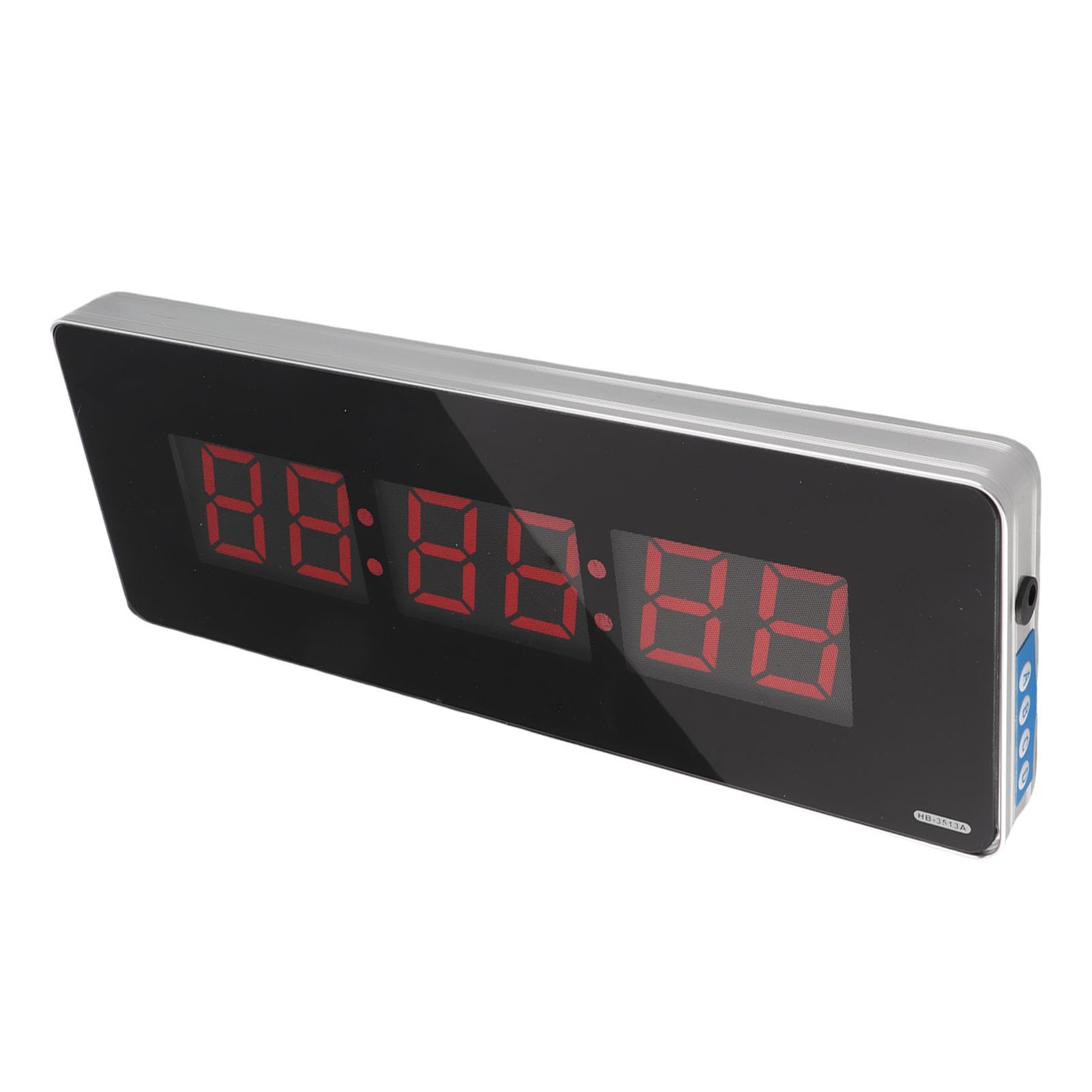 Dioche 14.2 `` Orologio Digitale da Parete Grande, Display a LED Elettrico Orologio da Parete Moderno con Calendario per Camera da Letto Ufficio(Ora + Minuti + Secondi)