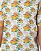 Neff Men's Hawaiian Duck AOP Adult Button-Down Short Sleeve T-Shirt (Medium)
