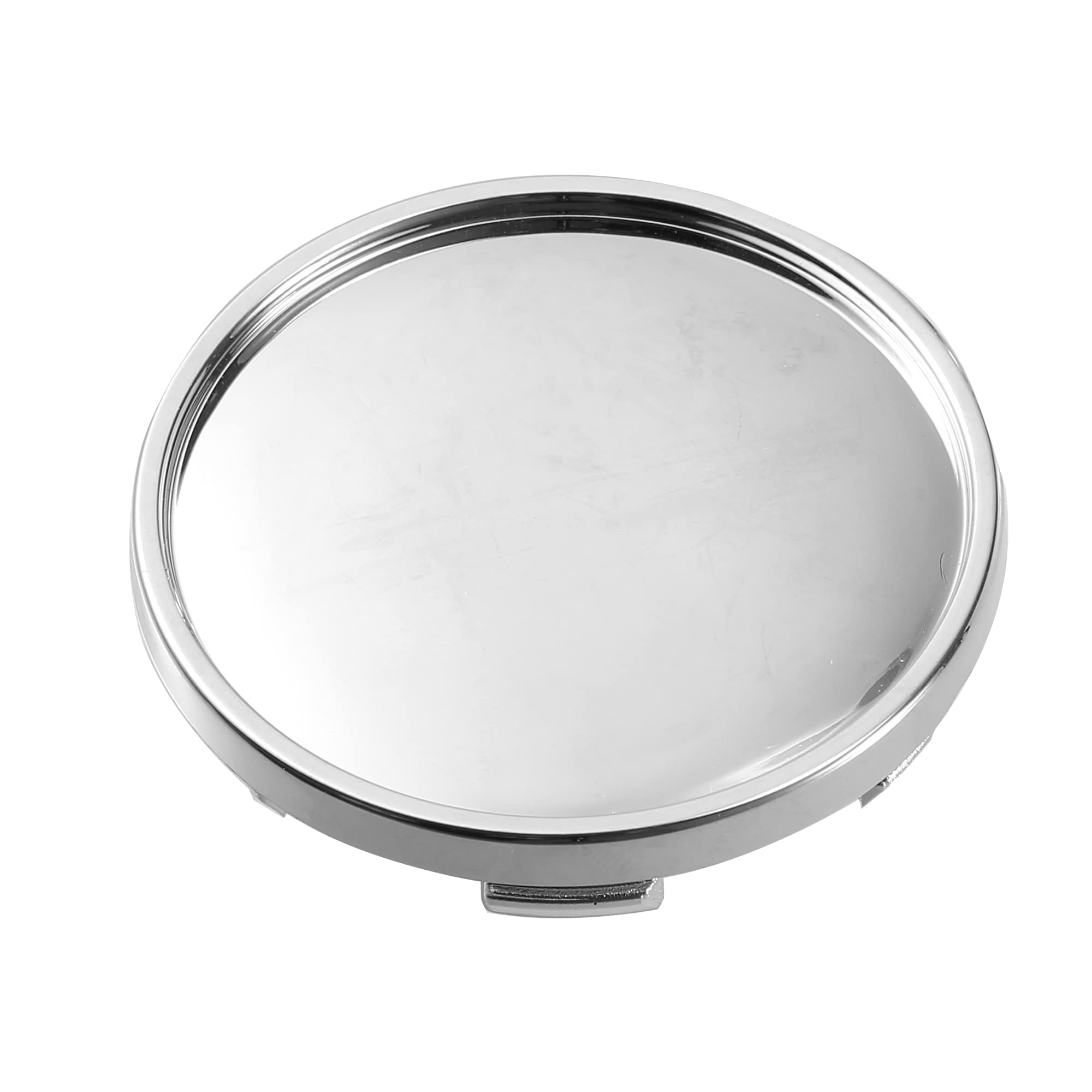 ACROPIX 62mm Dia 6 Clips Wheel Tyre Center Hub Caps Cover for Car Silver Tone - Pack of 4