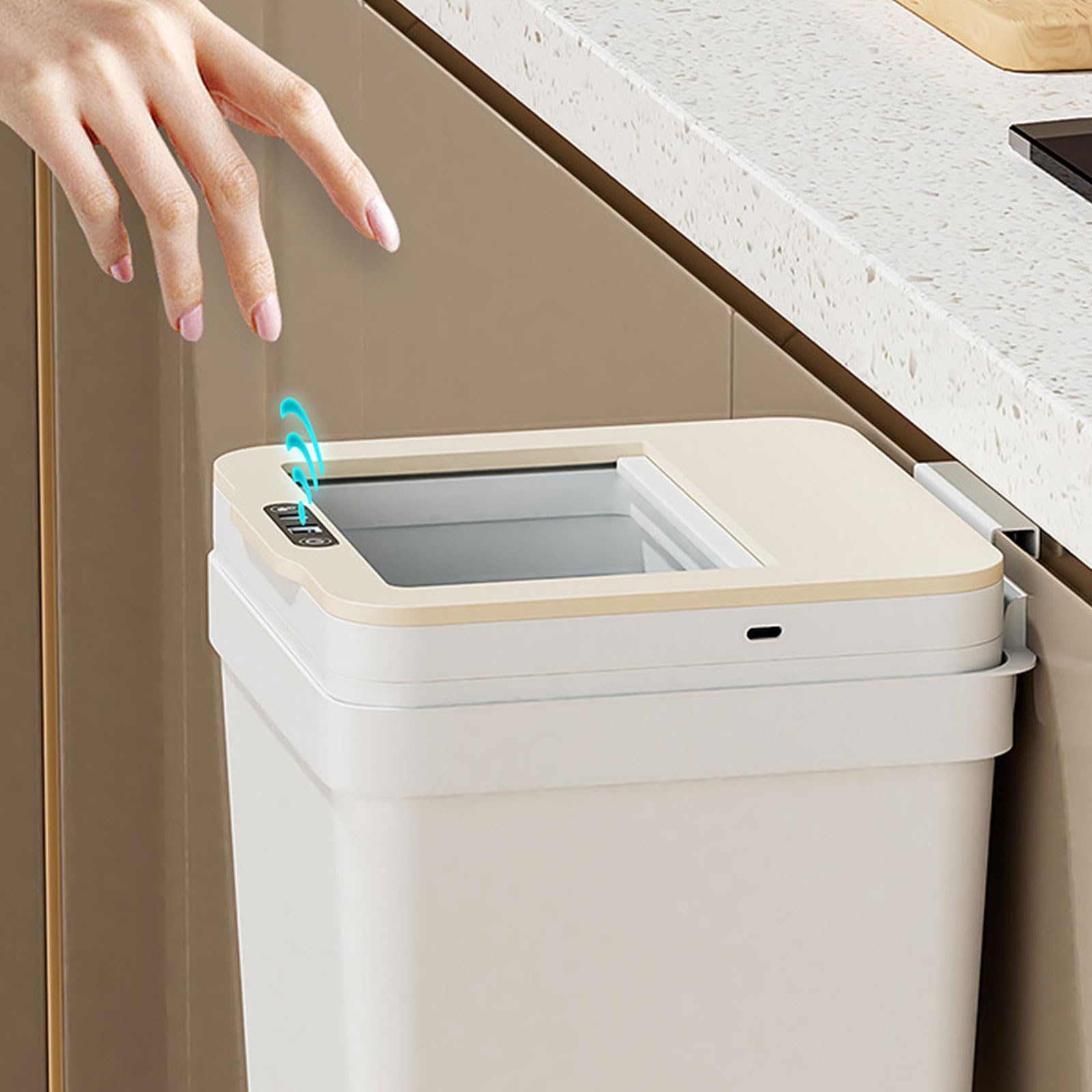 Scatola di immagazzinaggio da tavolino aperta automatica di rilevamento intelligente per gli accessori dell'ufficio dei cosmetici