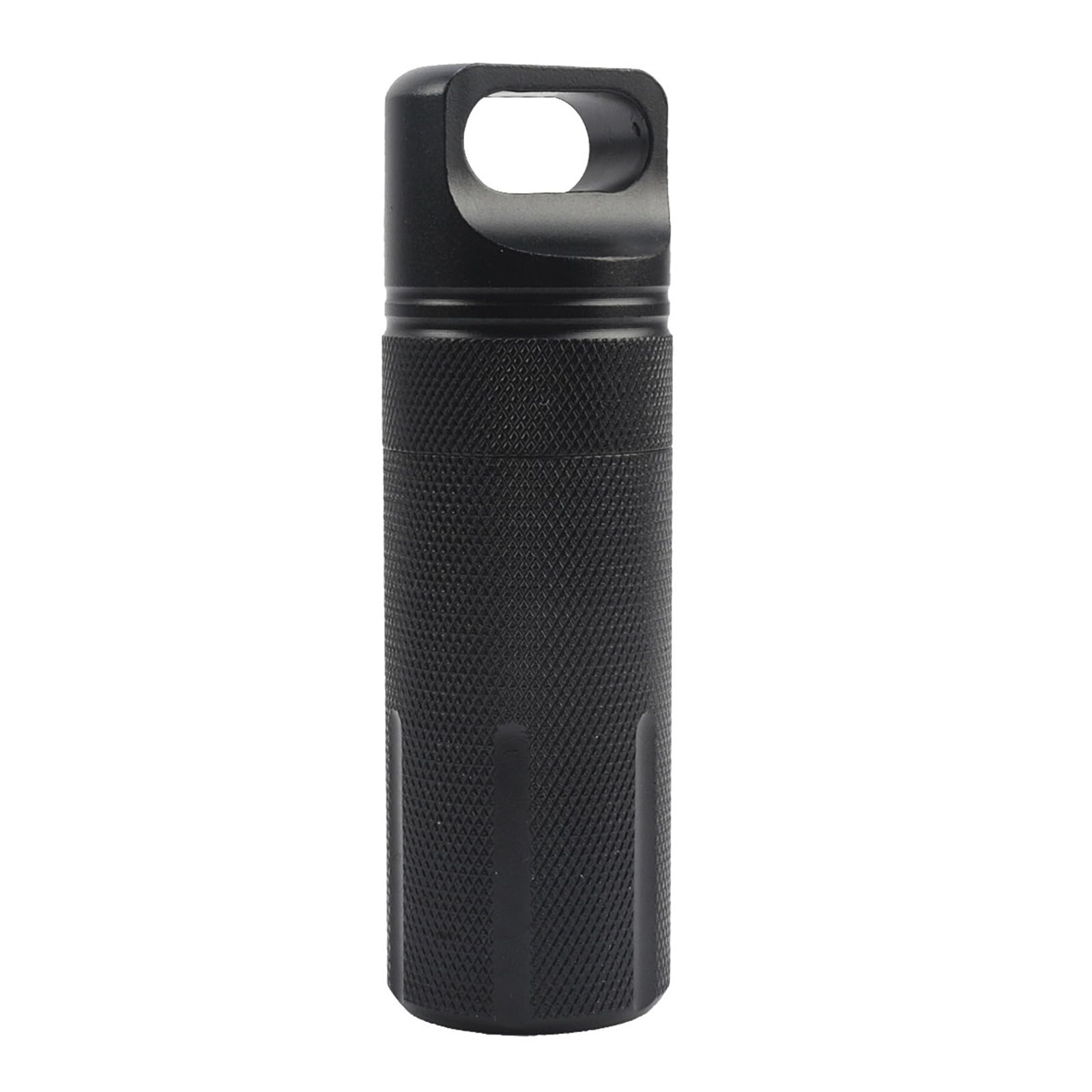 DOUDINGMAO Waterproofs Pills Box Keychains Aluminum Alloy Pocket Pills Holder Keychains Light Weight Travel Case Bottles