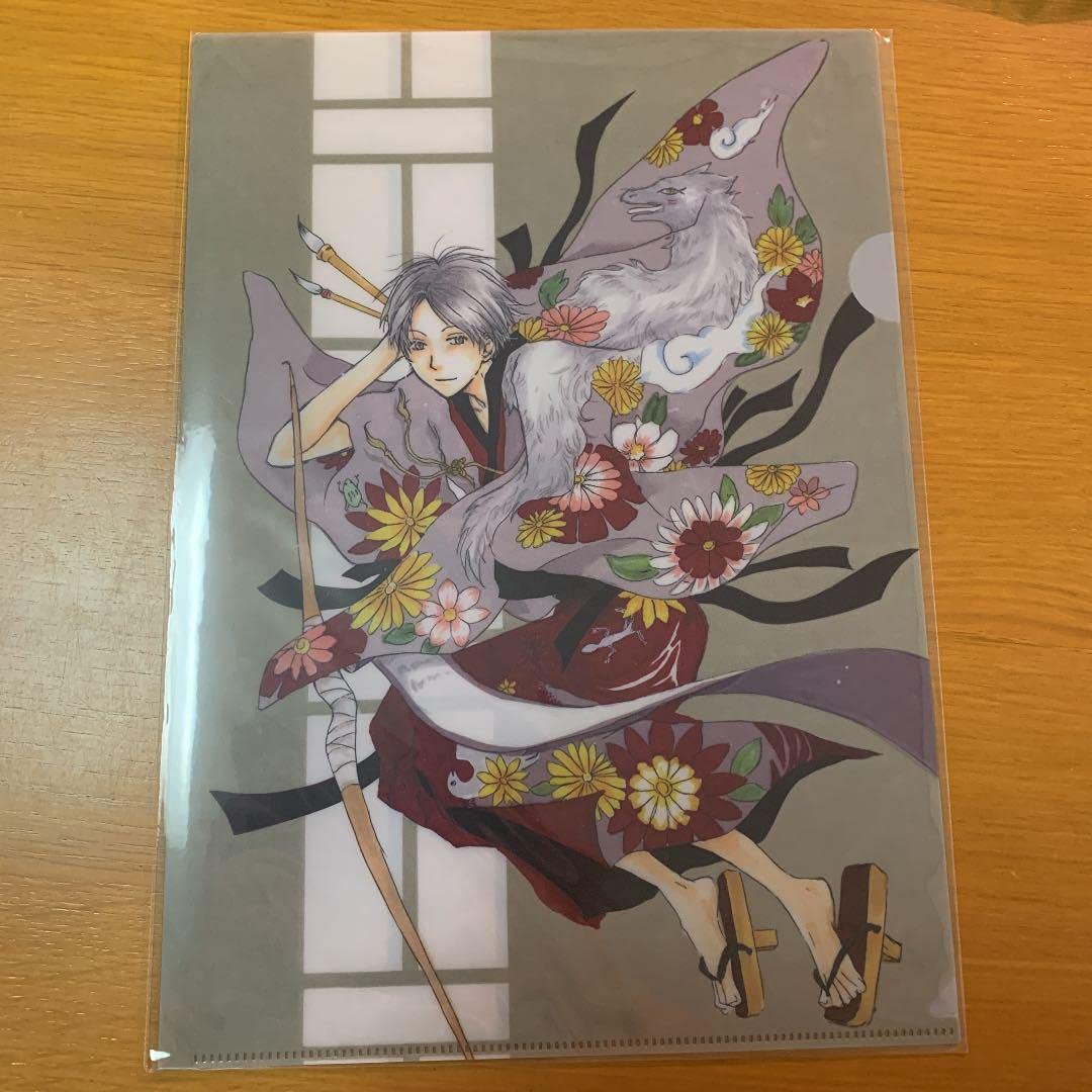 Amazon.co.jp: 夏目友人帳 原画展 クリアファイル 夏目貴志 斑