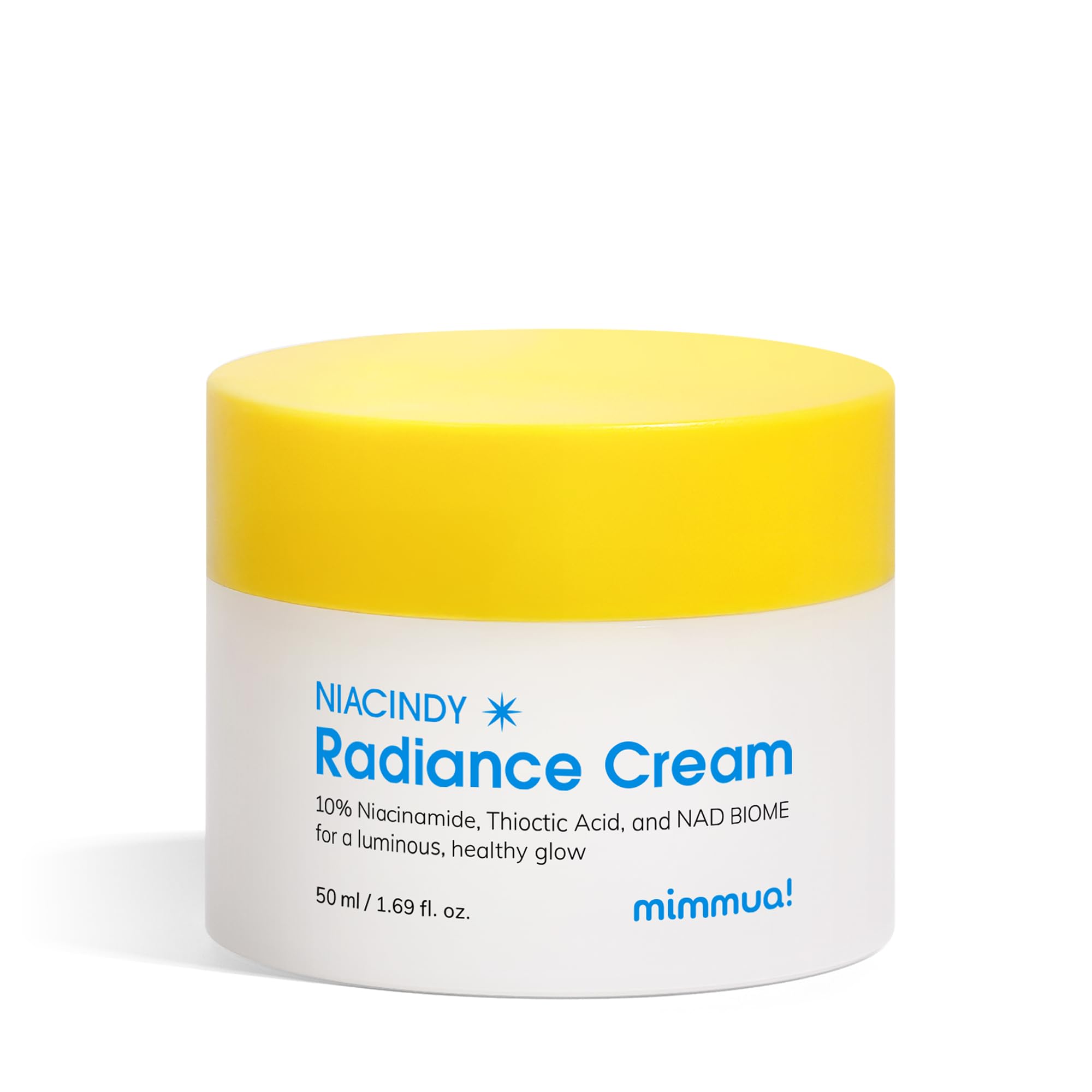 mimmua! NIACINDY Radiance Capsule Cream | Liposomal NAD + 10% Niacinamide +Thioctic Acid + 9 Peptides | Dark Spot Remover & Anti-Aging Moisturizer |