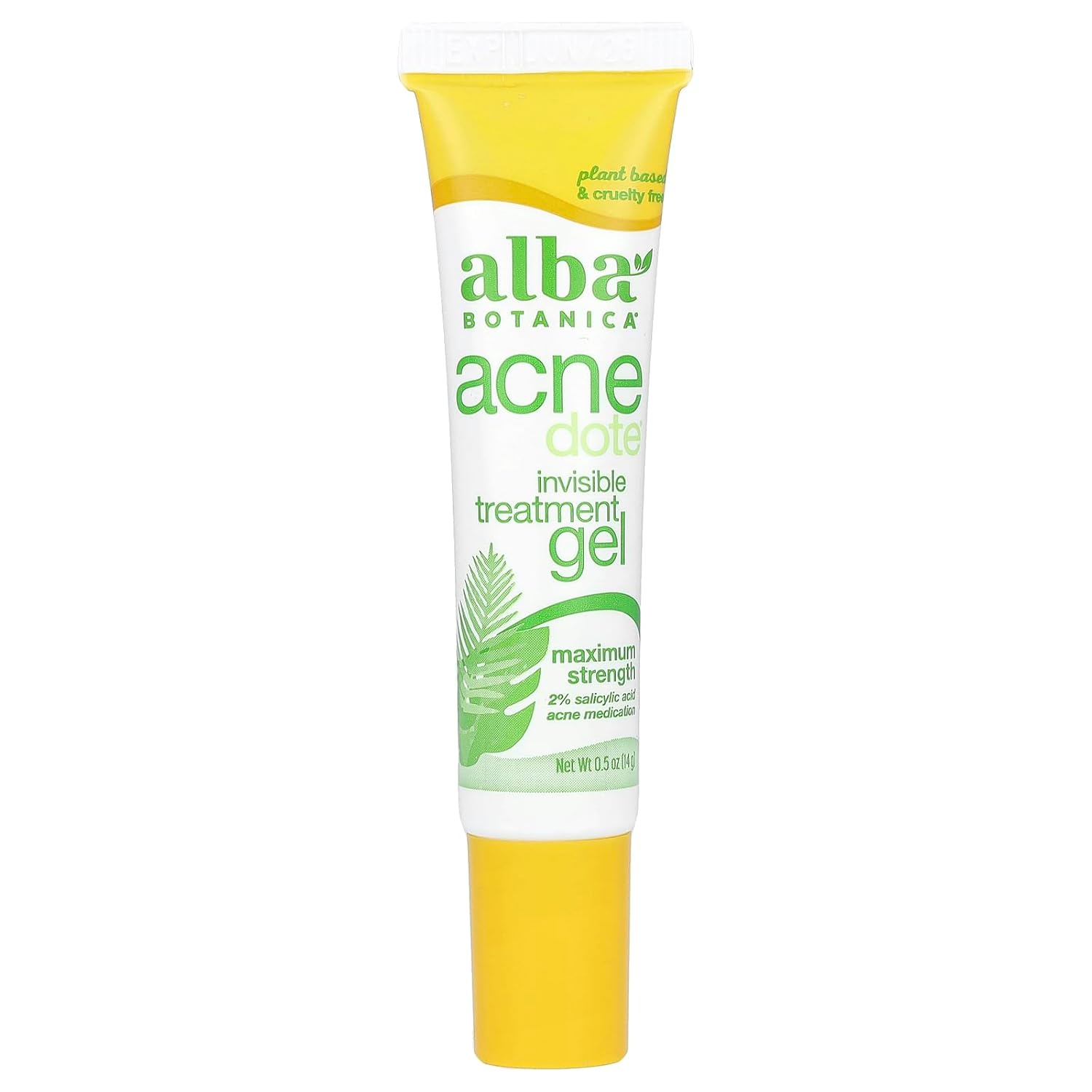 Alba Botanica Acnedote Maximum Strength Invisible Treatment Gel, 0.5 Oz Alba Botanica Acnedote Maximum Strength Invisible Treatment Gel, 0.5 Oz