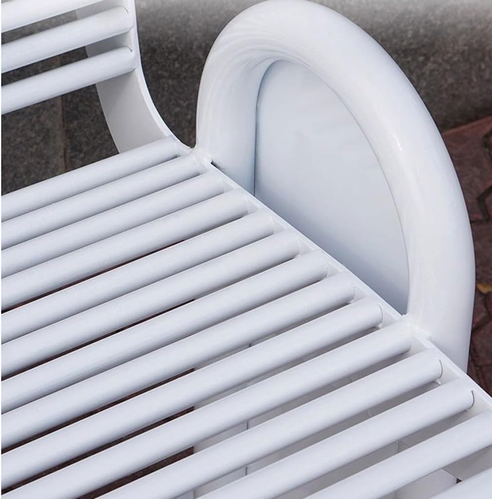Patio Furniture Bench Park Chair Outdoor Long Chair Leisure Stool Double Square Garden Community Scenic Garden Bench Outdoor Bench(Size:E 180CM)