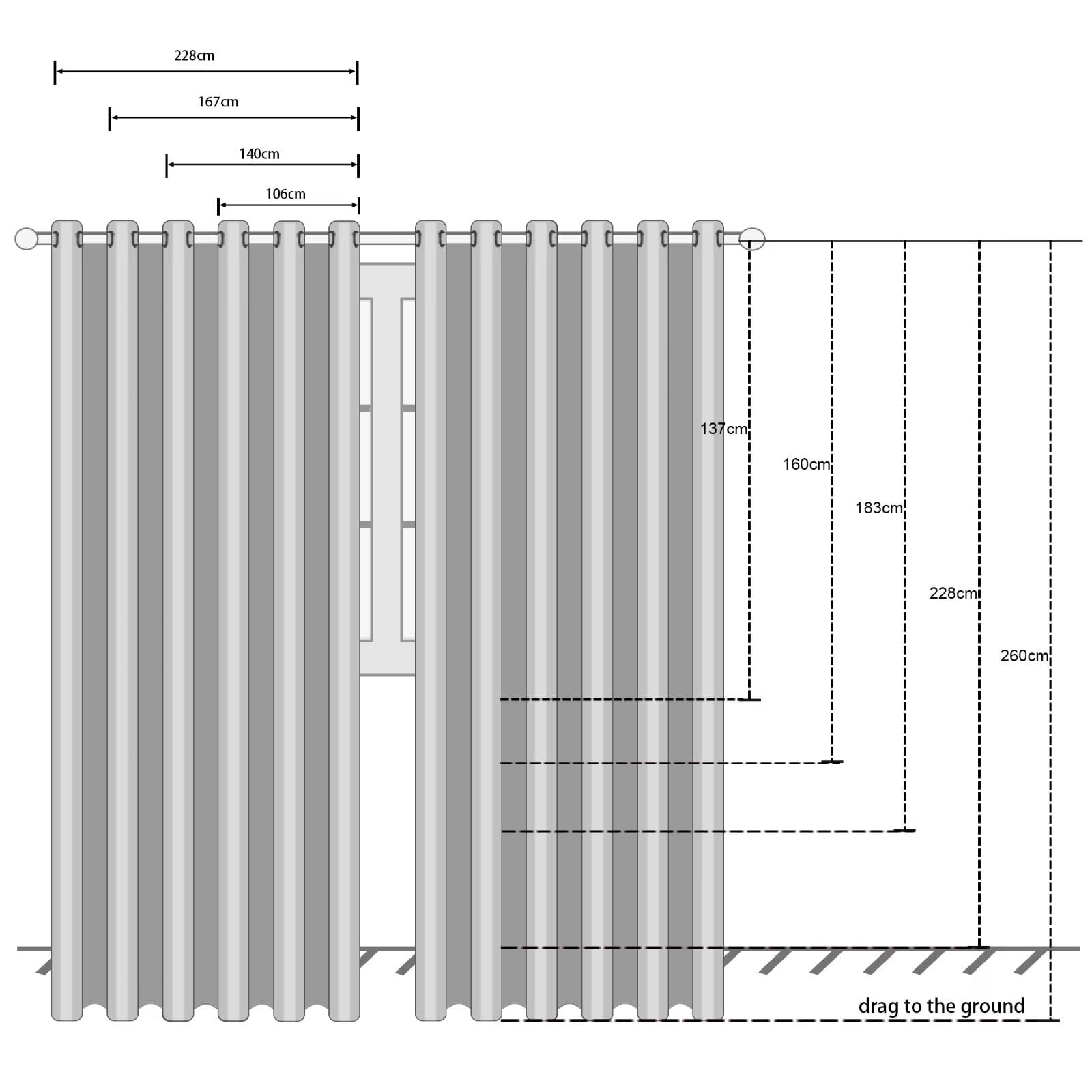 Hiasan Cortinas opacas con ojales, cortinas verde salvia opacas, 2 piezas, 140 x 175 cm (ancho x alto), cortinas correderas suaves para dormitorio, salón, etc.
