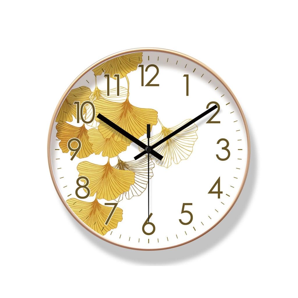 Orologio da parete Orologio da parete al quarzo silenzioso con secondi di movimento Orologio da soggiorno Orologio da parete semplice for la casa Reloj De Pared(B)