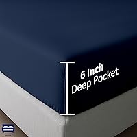 Vista 5 de Cottingon Juego de sábanas de 4 piezas para sofá cama tamaño Queen, 100% sábanas de microfibra cepillada para sofá, se ajusta fácilmente hasta un