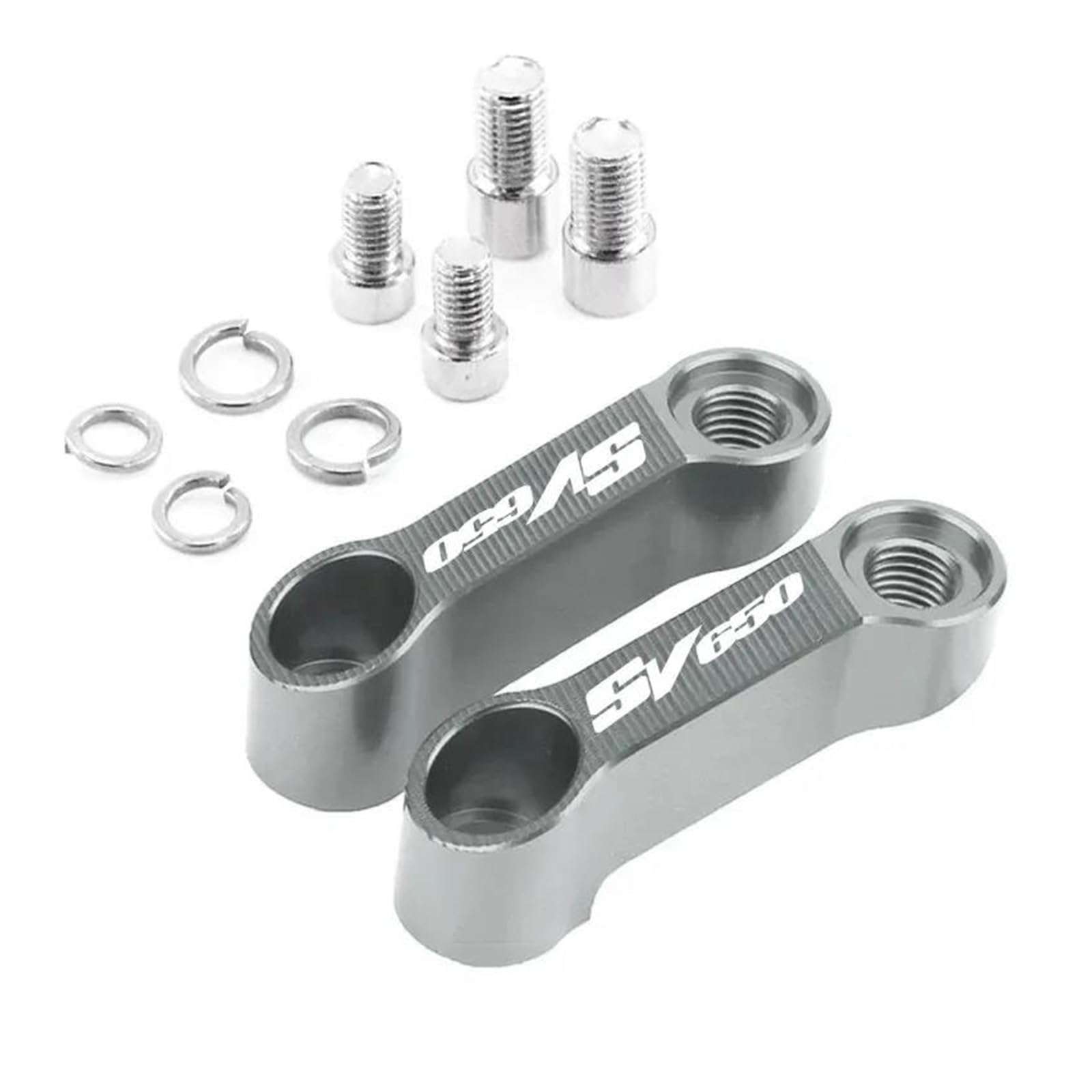 Ztqlijqf Gray Extension Bracket For Suzuki Sv650 Sv 650 Sv650x Sv650s(Gray)