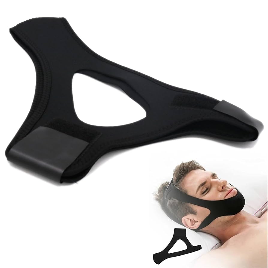 Amazon.co.jp: エアフロージョーストラップ、CPAPユーザー用チン