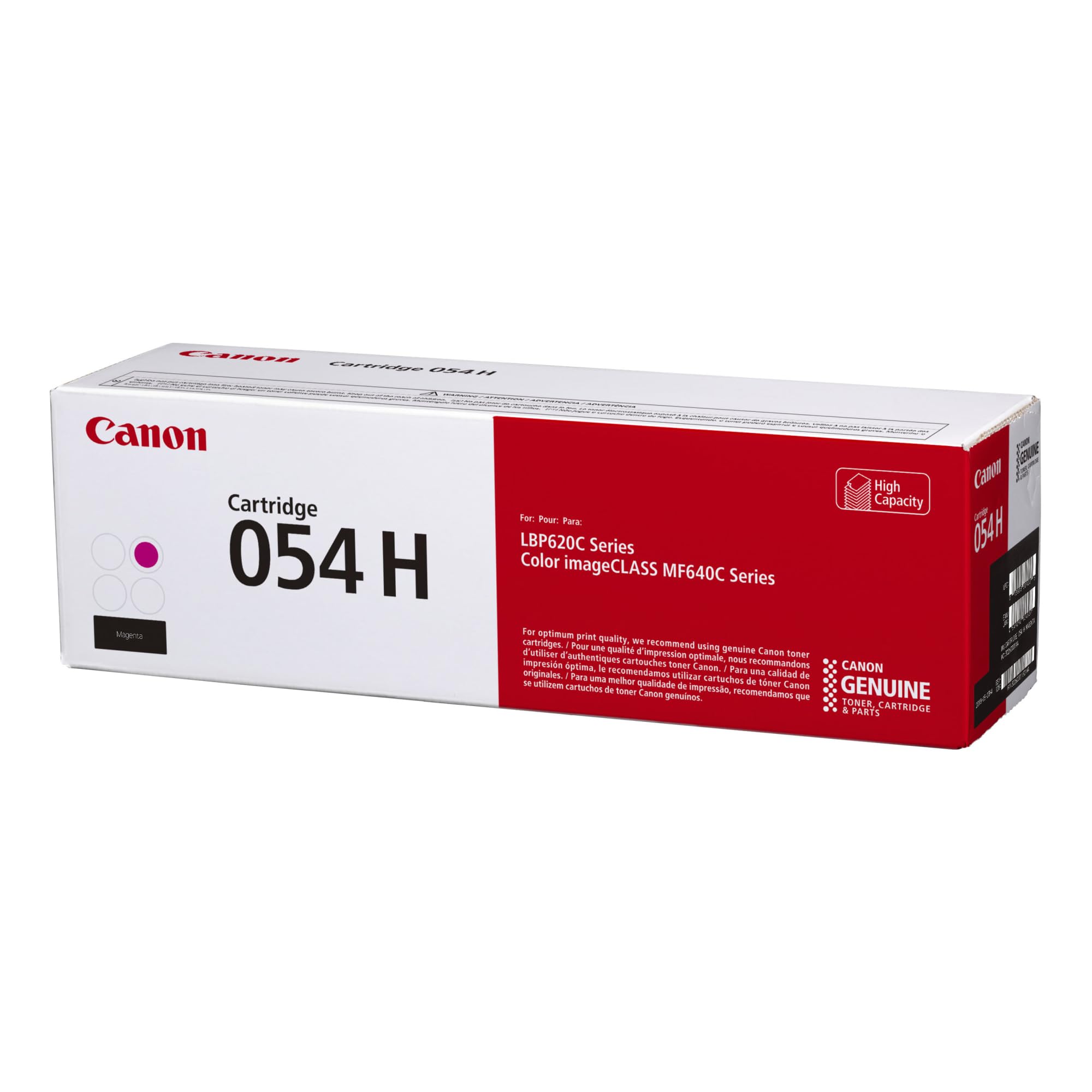 Amazon.com: Canon Genuine Toner, Cartridge 054 Magenta, High  