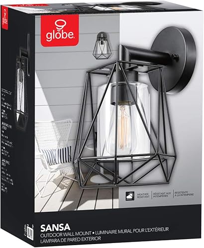 Miniatura 9 de Globe Electric Sansa - 1 Lámpara colgante para exteriores e interiores, 44300