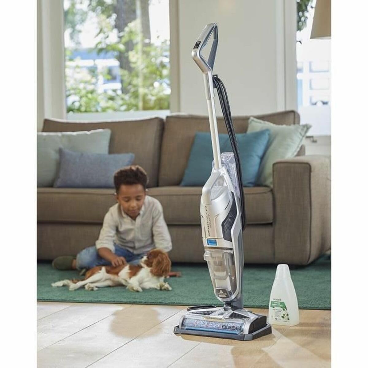 Bissell CrossWave C3 Seleziona 3551N - Rondella aspirapolvere 3 in 1 - pulizia multi -surface - ciclo di autoxtotage - potenza 5