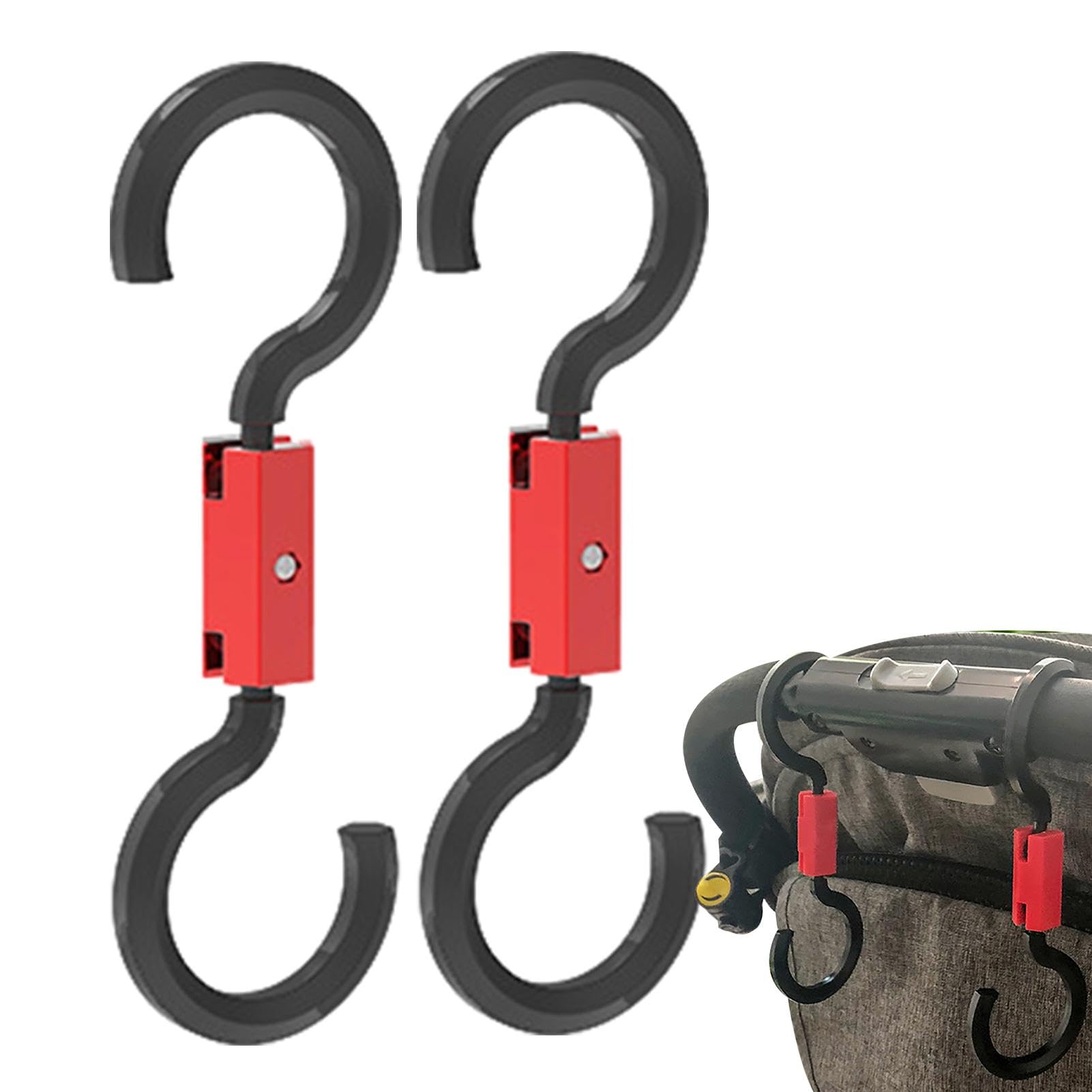 CAVLA Lot De 4 Crochets De Siège De Voiture Pour Sacs à Main Et Sacs, Crochets