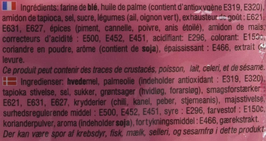 Yumyum Nouilles Instantanées au Canard, Soupe de Nouille saveur Canard 60g (Carton de 60 sachets)