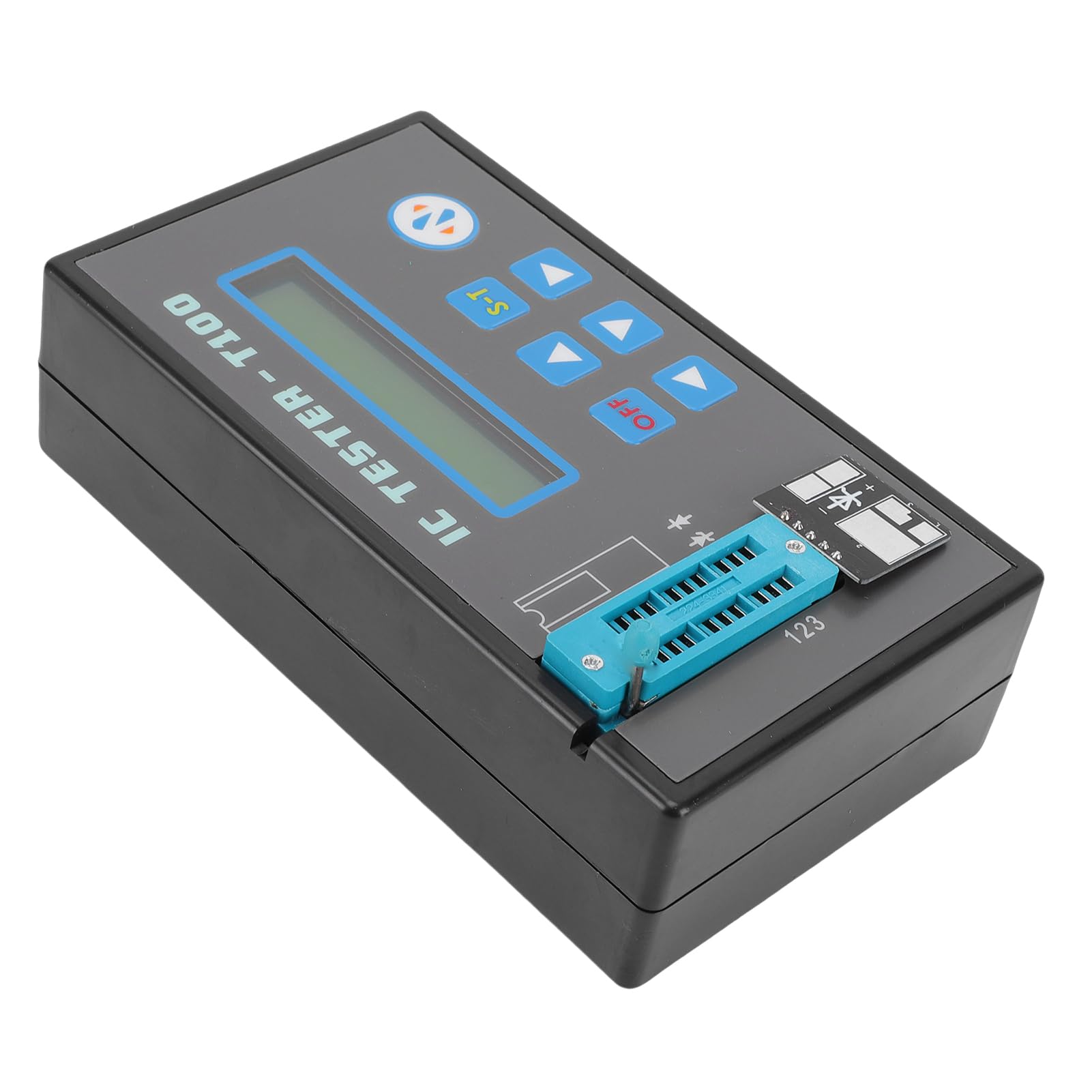 Mingzhe Tester per Circuiti Integrati LED Multifunzionale Triodo Diodo IC Transistor Misuratore con 2 Terminali Microelectronics Engineers Maintenance