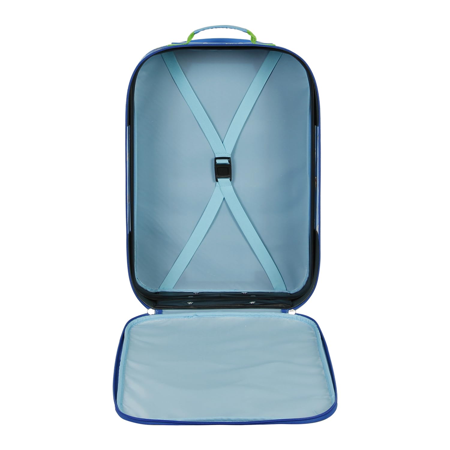TEENAGE MUTANT NINJA Tartarughe Ninja Mates-Valigia Trolley Soft 3D, Verde, 17 x 33 x 52 cm, Capacità 26 L