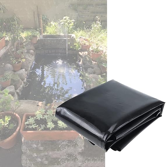 Image HIRSHA Garden Pond Liner 0.2mm HDPE Pond Tarpaulin, Pool Membrane Foldable Impermeable Membrane for Indoor Flower Pot Pool, 2x3m/2x10m/3x6m/4x8m/5x5m (Size : 10x15m(32.8x49.2ft)) Image HIRSHA Garden Pond Liner 0.2mm HDPE Pond Tarpaulin, Pool Membrane Foldable Impermeable Membrane for Indoor Flower Pot Pool, 2x3m/2x10m/3x6m/4x8m/5x5m (Size : 10x15m(32.8x49.2ft))