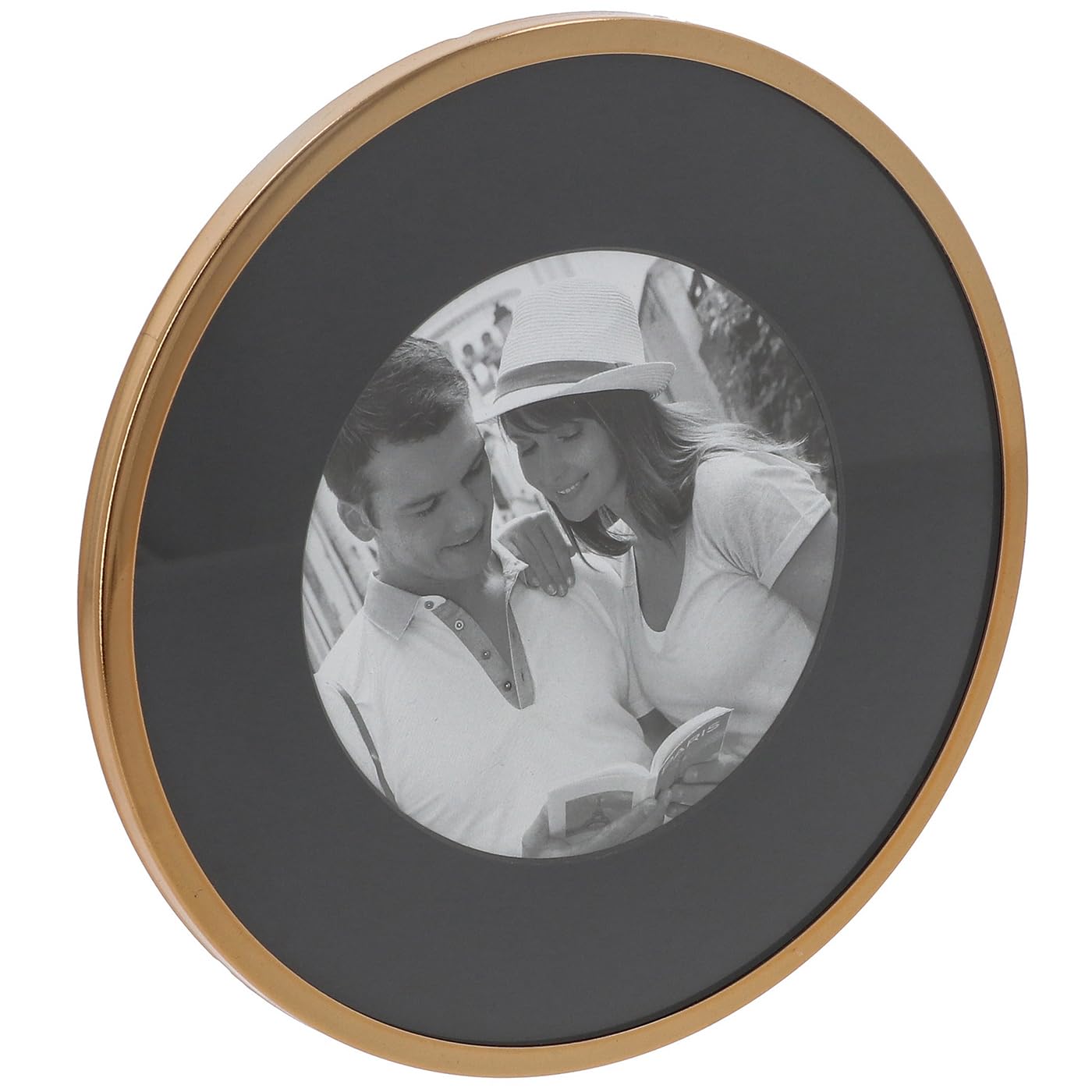 Shudehill Giftware Gold Silver & Curve Frames In Different Sizes, Shapes & Colours (, Circle 4X4)