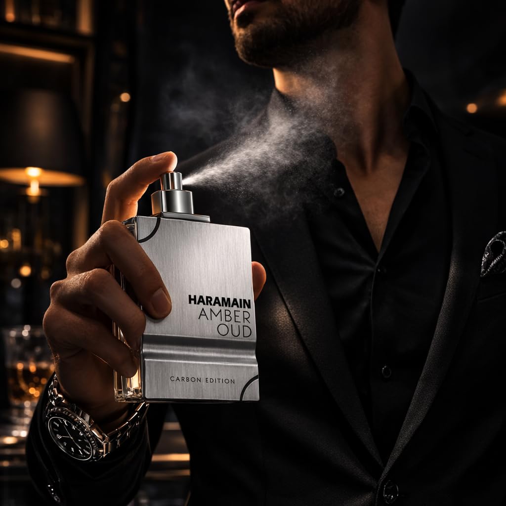 Amazon.com : Al Haramain Amber Oud Carbon Edition Eau De Parfum