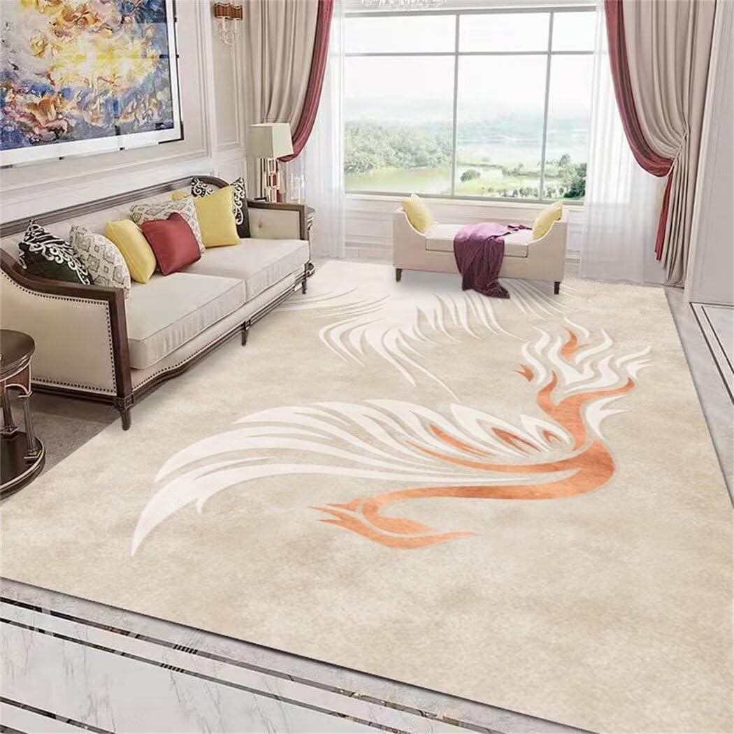 Tapis de chambre d'enfant sable 50x80cm de style simple et moderne