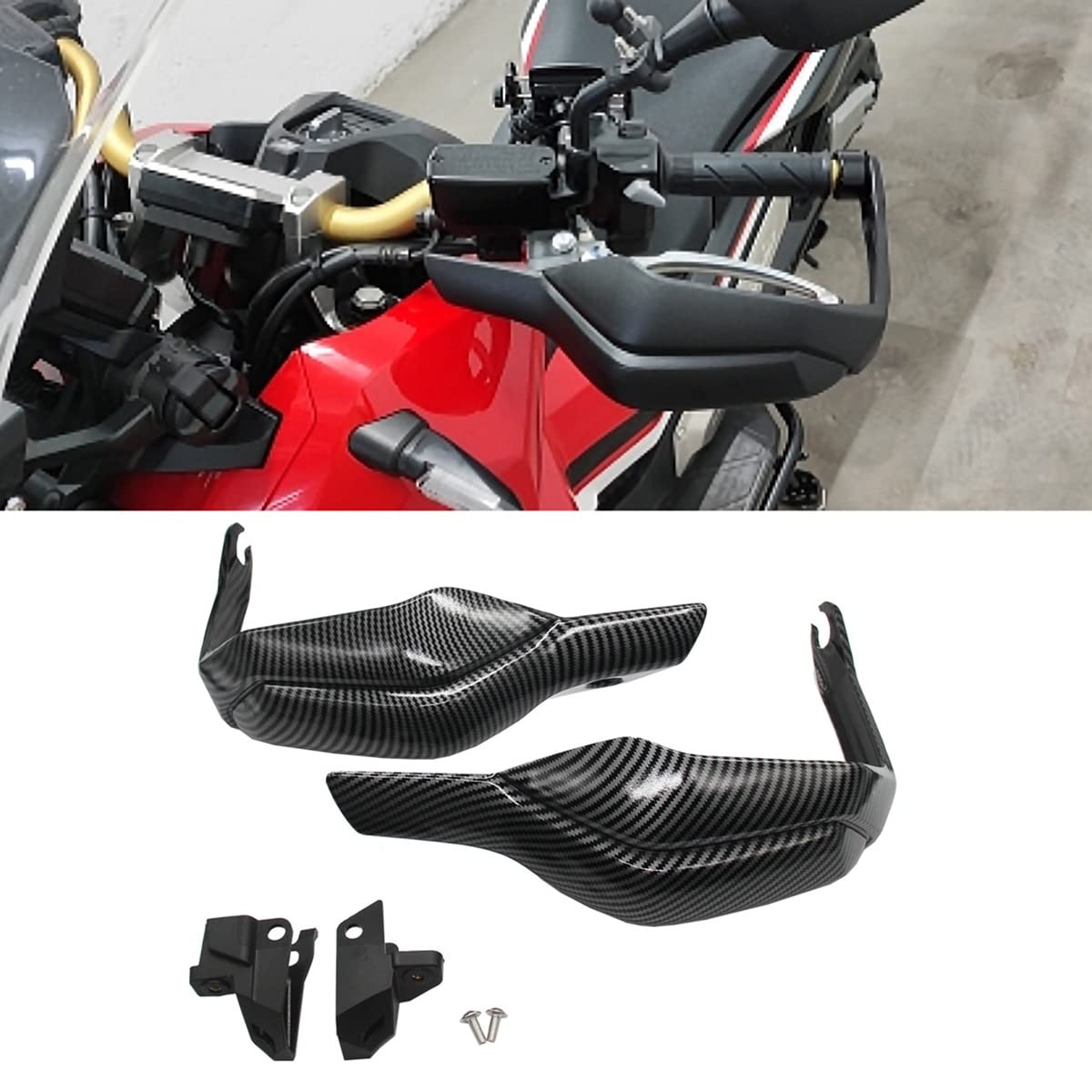 Paramani per X- 750 XADV 750 X 750 2017-2020 Manubrio Paramani Protezione Maniglia Nero