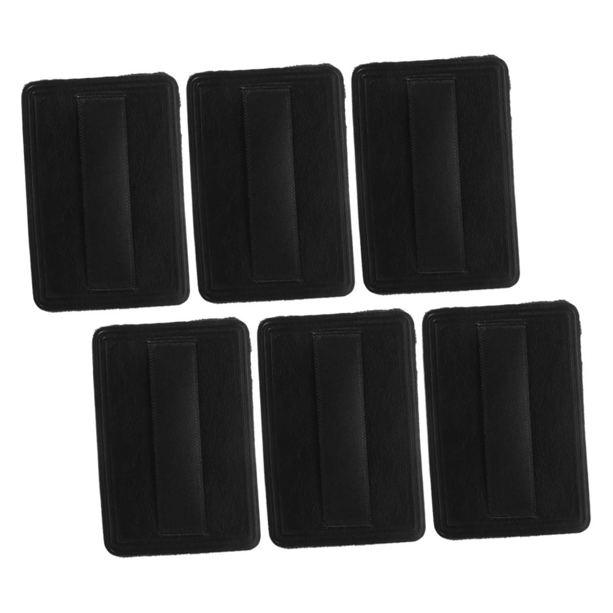 FRCOLOR 6pcs Makeup Pads Powder for Foundation and Loose Pu Leather Soft Comfortable