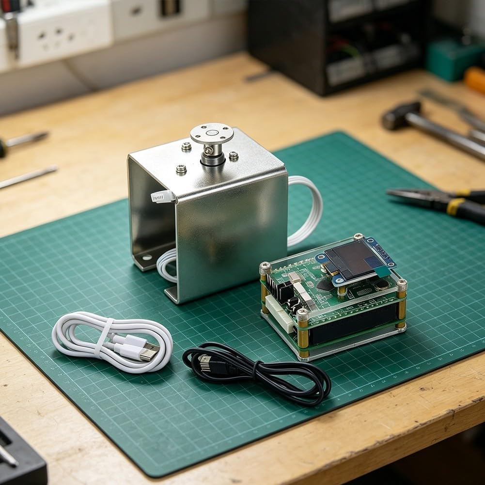 Kit Aprendizaje Motor DC 12V con Encoder Magnético