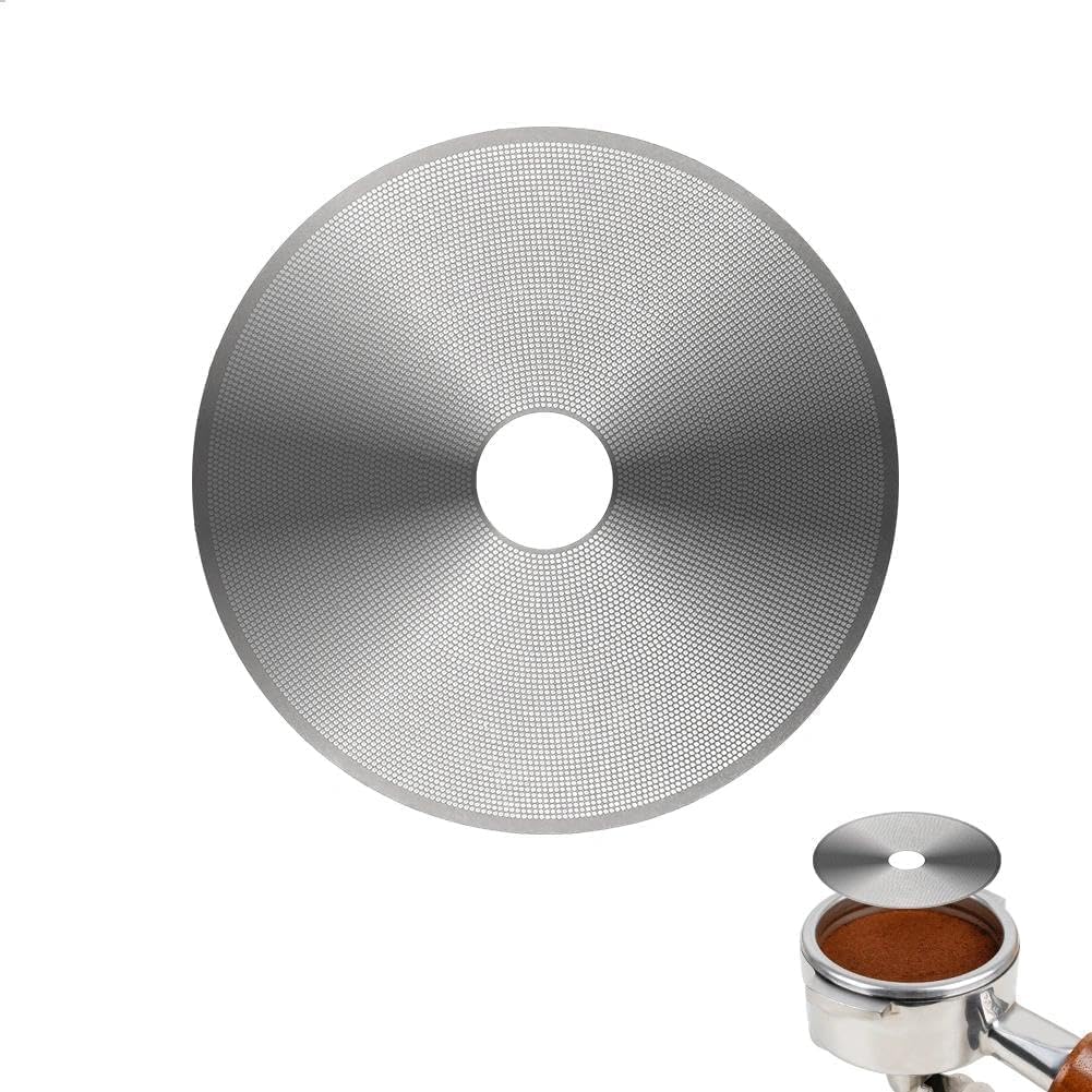 watchget 58mm Espresso Puck Screen 0.2mm Ultra Thin Coffee Filter Screen