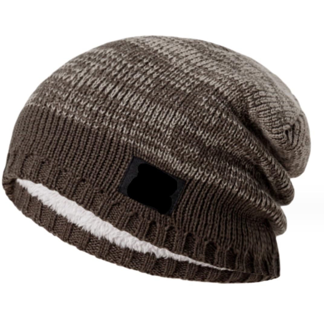 Gorro Invierno Sombrero Gorros Para Hombres Y Mujeres, Gorro De Media De Calavera Cálido Con Forro Polar De Invierno Sombrero Invierno Moda