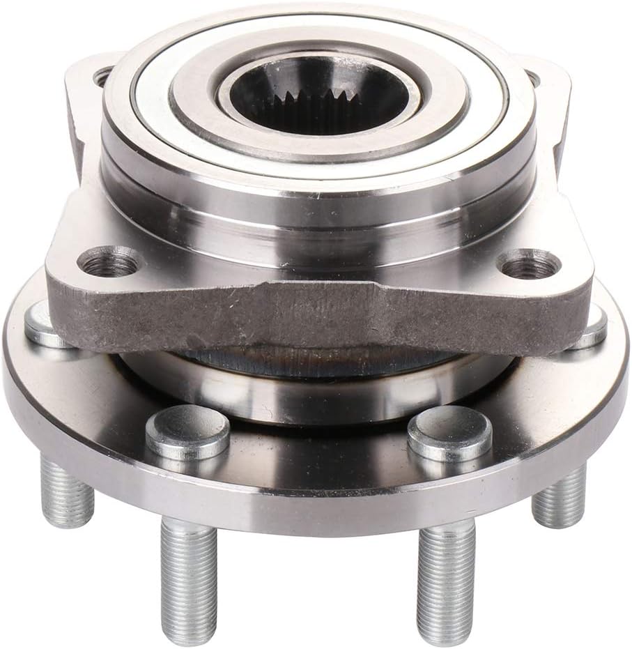 513109 Front or Rear Wheel Bearing and Hub Assembly compatible with 1990-1996 For Dodge Dakota, 1992-1996 2017 For Dodge Viper 6 Lugs Non ABS