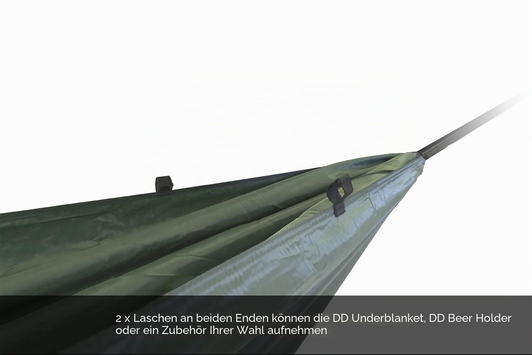 DD Hammocks Camping-Hängematte – leichte doppellagige Hängematte für Rucksackreisen, Wandern und Reisen, einfacher Aufbau