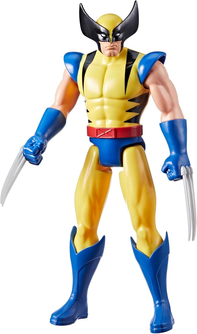 Wolverine Unfazed by GTA 6, Says So Loud and Clear! 6 Marvel Titan Hero Series X-Men Wolverine 12-Inch-Scale Action Figure, X-Men Toys, Super Hero Toys for Kids, Ages 4 and Up