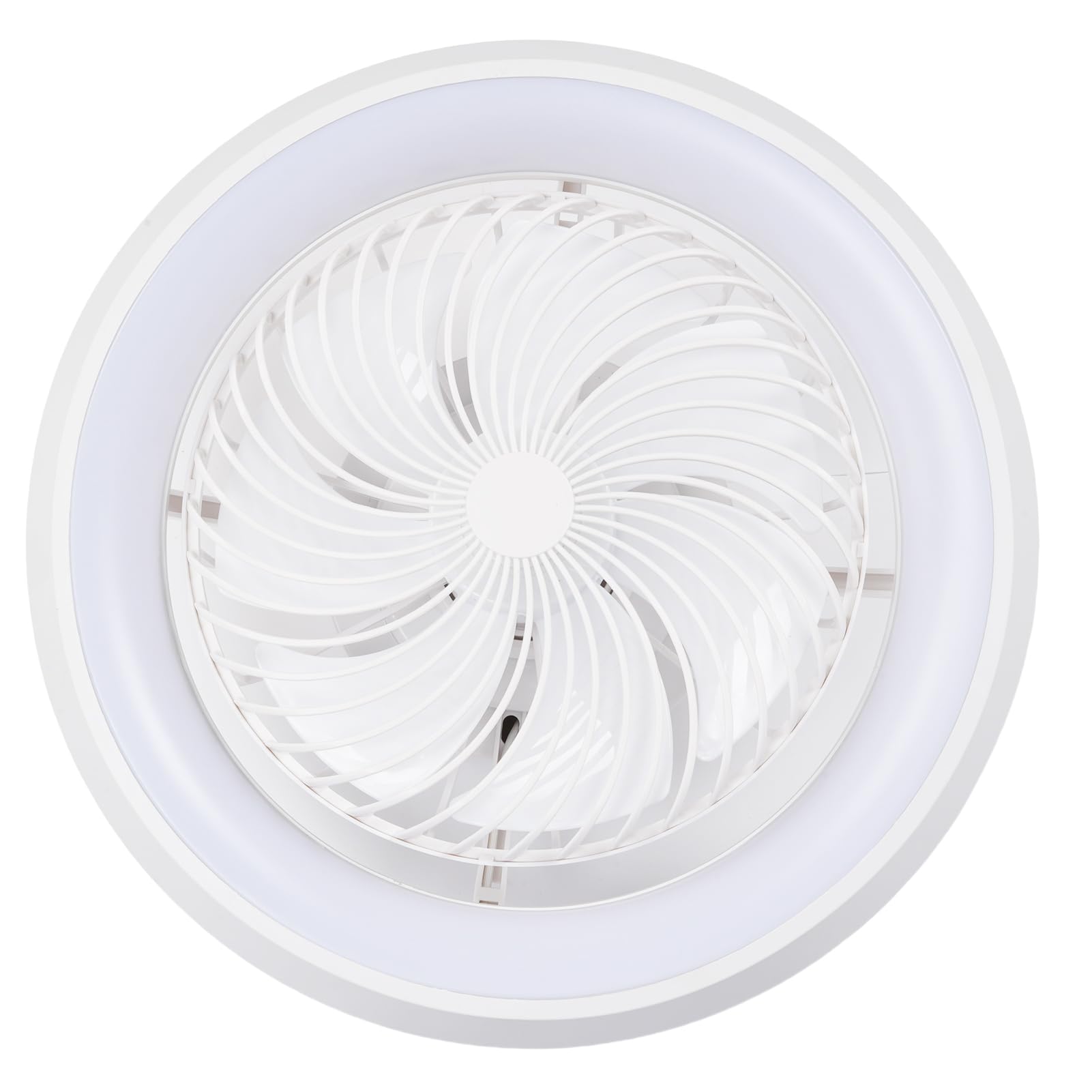 TOPINCN Ventilatore da Soffitto Chiuso con Luce LED, Telecomando