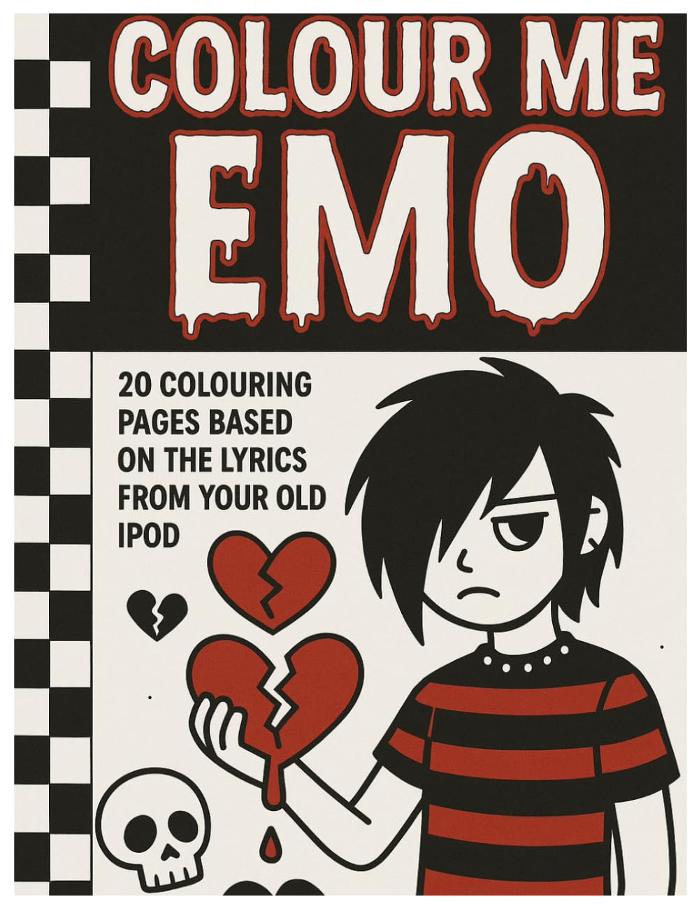 Colour Me Emo - Colouring book