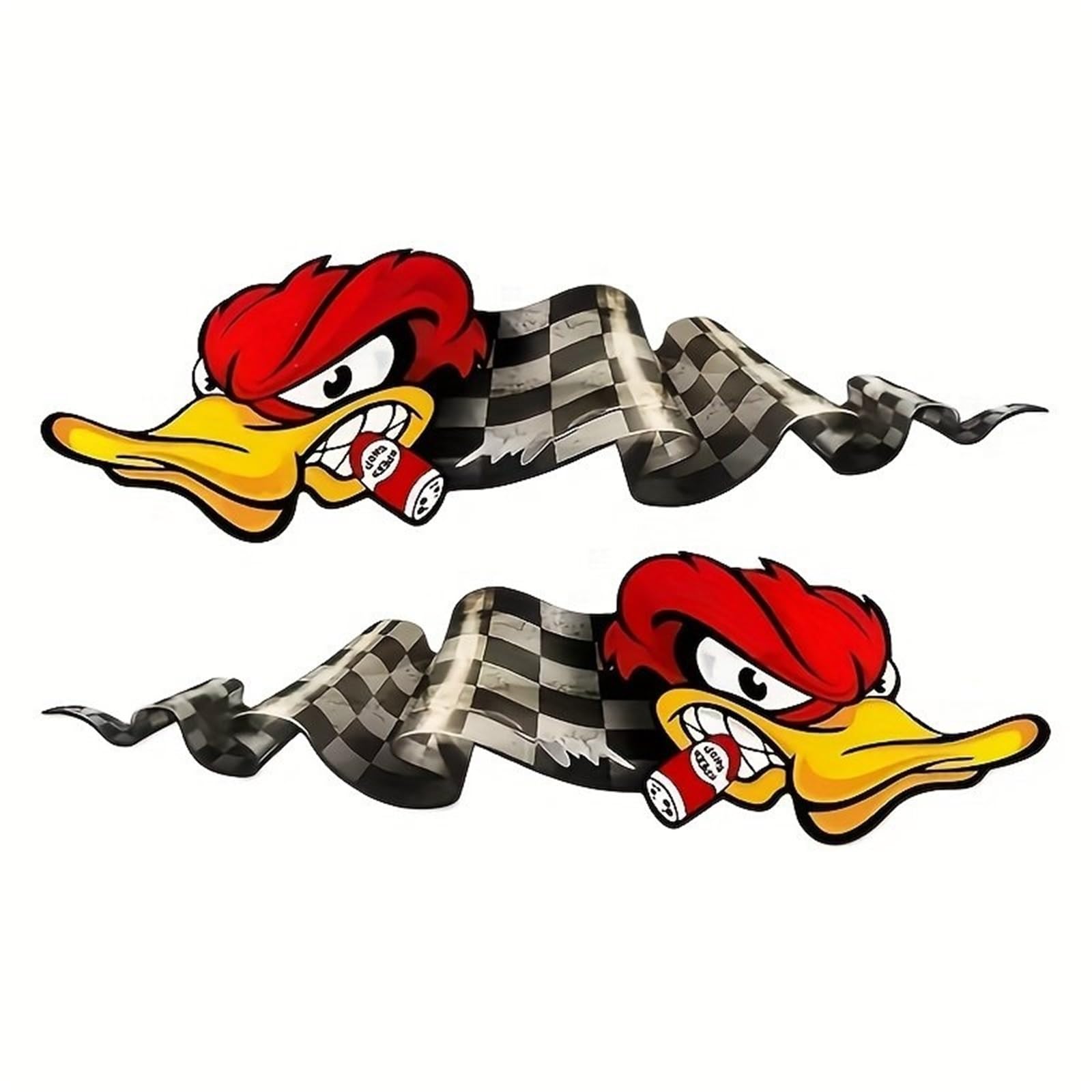 FGLFPXI Cartoon Sticker for Motorcycles, Bumpers, Trucks, Laptops