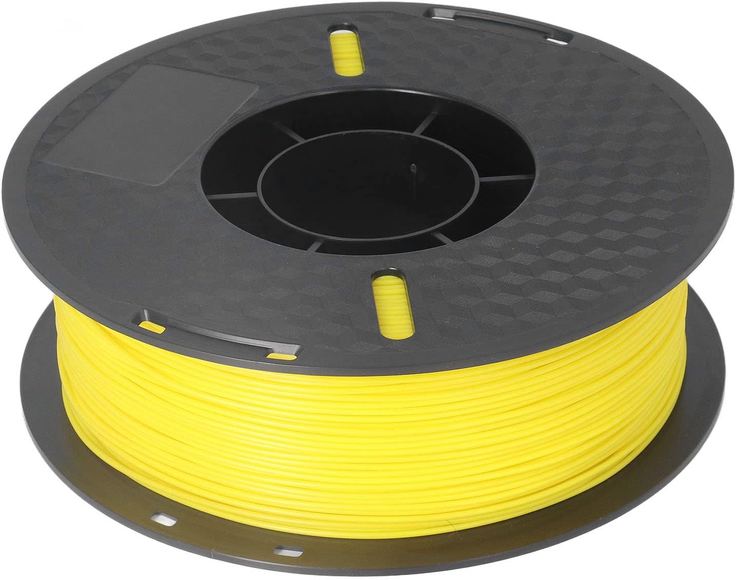 PLA Filament 1.75mm 3D Printer Filament 1kg 1115.5ft Filament High Accuracy Printing Consumables Replacement for 1.75mm 3D Printers(Yellow)