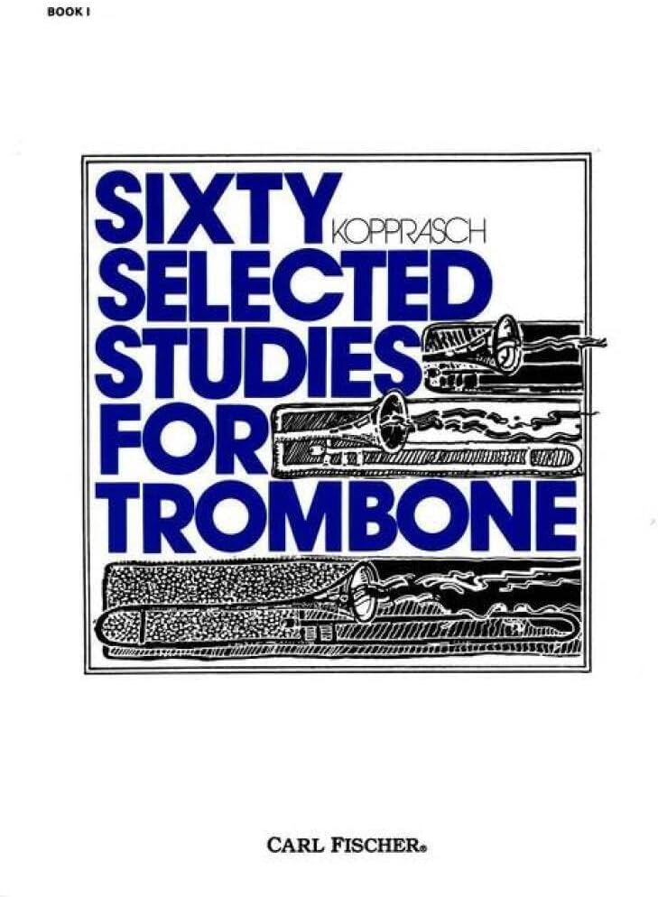 O2895 - Sixty Selected Studies for Trombone, Book 1