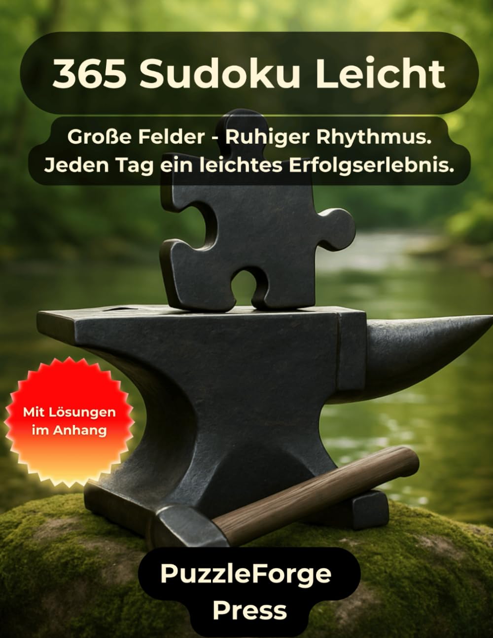 365 Sudoku Leicht: 365 leichte Sudoku Rätsel im Großformat 8,5x11 – 2 Rätsel pro Seite – Mit Lösungen im Buch – Für Erwachsene, Senioren & Jugendliche ... Gehirntraining mit klaren Rätseln)