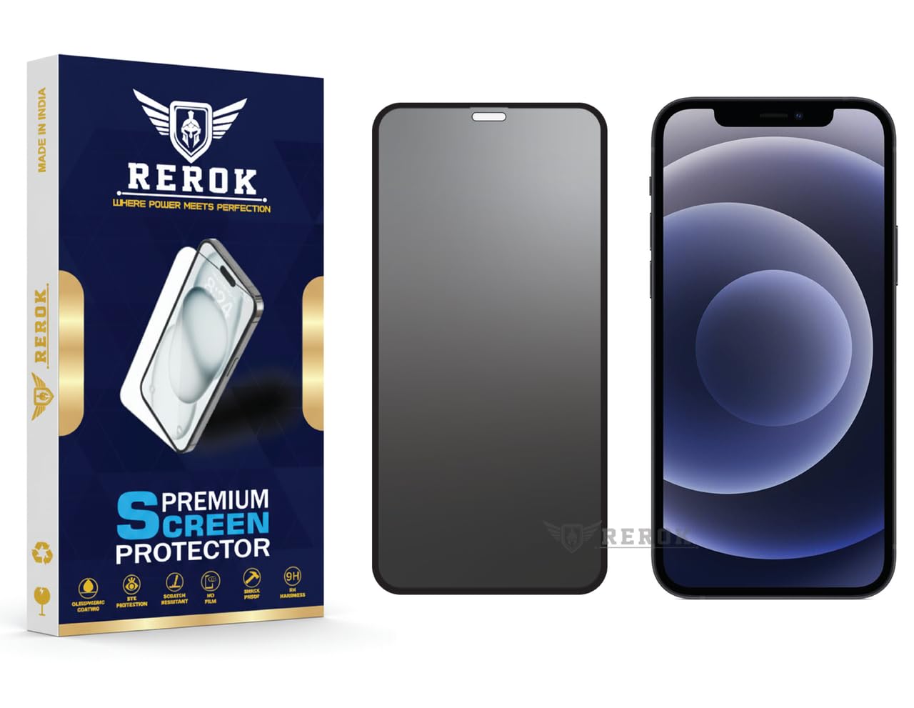 Anti-Glare Matte Tempered Glass Screen Protector for iPhone 12 [Pack of 1] | Anti-fingerprint, Edge-to-Edge Coverage, Scratch Resistant, Case Friendly with Easy Installation Kit.-image-29